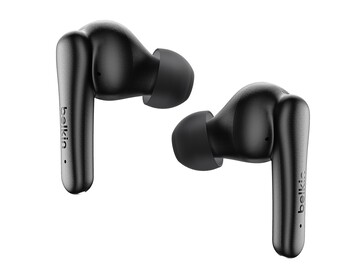 De SoundForm Rhythm ANC oordopjes hebben een steelontwerp. (Afbeeldingsbron: Belkin)