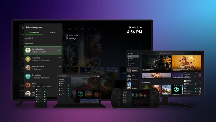 De nieuwe Xbox App Home-ervaring moet ervoor zorgen dat alles veel consistenter aanvoelt op de verschillende platforms waarop de app beschikbaar is. (Afbeeldingsbron: Microsoft)