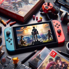 Nintendo Switch is tot nu toe 139 miljoen keer verkocht. (Bron: Afbeelding gegenereerd met AI)