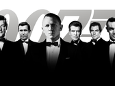 Een afbeelding van prominente acteurs die James Bond speelden (bron: Amazon MGM Studios)