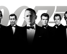 Een afbeelding van prominente acteurs die James Bond speelden (bron: Amazon MGM Studios)
