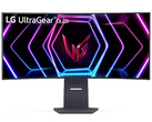 De UltraGear OLED 39GS95QE heeft een bescheiden kromming van 800R. (Afbeeldingsbron: LG)