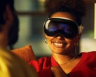 Vision Pro heeft een tweede display aan de buitenkant om de "Transparantiemodus" aan te geven. (Afbeelding: Apple)