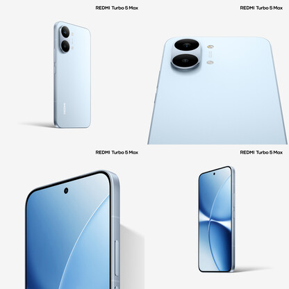 Ontwerp van de Turbo 5 Max (Afbeelding bron: Redmi)