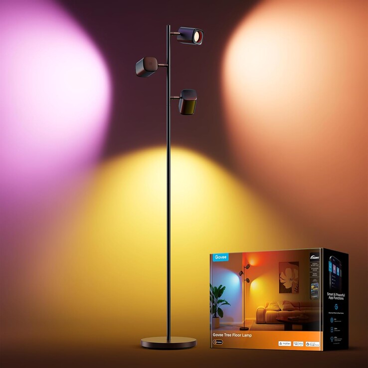De Govee Boom staande lamp. (Afbeelding bron: Govee)
