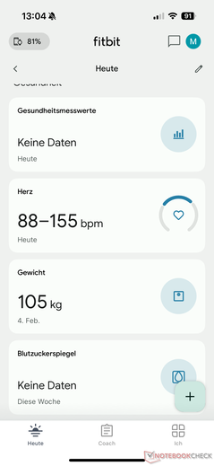 Fitbit app