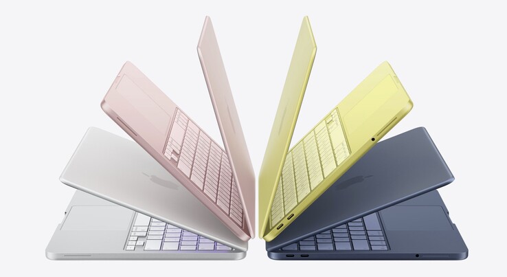 De MacBook Neo is momenteel verkrijgbaar in vier kleuren.