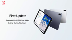 De Pad 3 krijgt al een software-upgrade. (Afbeeldingsbron: OnePlus)