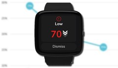 De K&#039;Watch Glucose CGM waarschuwt gebruikers met diabetes wanneer de bloedglucosespiegel hoog of laag is. (Afbeelding bron: PKvitality - bewerkt)