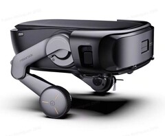 De Roborock Saros Rover kan op twee benen staan. (Afbeelding bron: Roborock)