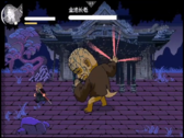 Een snapshot van de door fans gemaakte Black Myth: Wukong 2D pixelversie. (Afbeeldingsbron: 火山哥哥 via bilibili.com) 