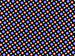 Subpixel raster