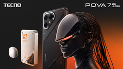 De Tecno Pova 7 Ultra 5G is uitgerust met een MediaTek Dimensity 8350 Ultimate chipset (Afbeeldingsbron: Tecno)