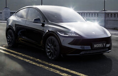 Net als de Model 3 Highland zou de 2024 Tesla Model Y facelift twee nieuwe lakkleuren kunnen introduceren (Afbeelding: LaMianDesign)