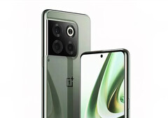 De OnePlus 10T heeft de designtaal van de OnePlus 10 Pro met zijn wraparound camerabehuizing. (Beeldbron: @OnLeaks & SmartPrix)