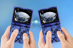 Voor de release van de RG35XX SP heeft Anbernic zwaar geleund op Nintendo&#039;s klassieke kleuren. (Afbeeldingsbron: Anbernic)