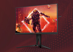 De AGON AG325QZN/EU combineert een 31,5-inch VA-paneel met een 1440p resolutie en een verversingssnelheid van 240 Hz. (Beeldbron: AOC)