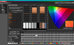 ColorChecker vóór kalibratie