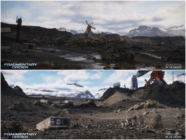 In ontwikkeling screenshots van Blue Mars kaart van Fragmentary Order.