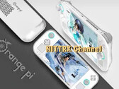 Een vermeende blik op een van de twee Orange Pi gaming handhelds. (Afbeeldingsbron: NITTRX)