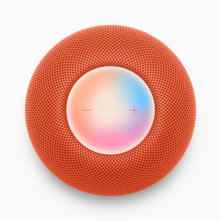 De Apple HomePod mini. (Beeldbron: Apple)