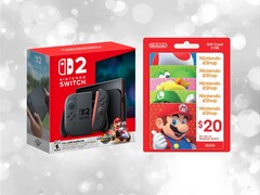 Switch 2 Mario Kart World-bundel met Nintendo eShop-cadeaubonnen (Afbeelding bron: Nintendo of America, Sam's Club met bewerkingen)