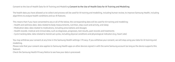 Samsung Health roept gebruikers op om hun gezondheidsgegevens te delen ten behoeve van het trainen van kunstmatige intelligentie.