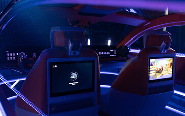 Het Snapdragon Digital Chassis Concept Vehicle vanuit meerdere hoeken. (Bron: Qualcomm)
