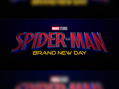 De officiële titelposter voor Spider-Man: Brand New Day 