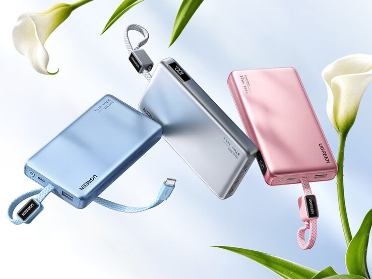 Kleuropties van de powerbank