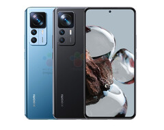 De Xiaomi 12T-serie lanceert in twee kleuren. (Beeldbron: @rquandt & WinFuture)