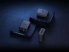 Asus' ROG 100W Gamiung Charger Dock dient in feite als een bijgewerkte versie van het 65W model dat het bedrijf al verkoopt. (Afbeeldingsbron: Asus)