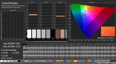 CalMAN: ColorChecker (gekalibreerd)