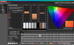 ColorChecker vóór kalibratie