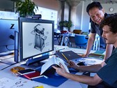 HP's nieuwste externe monitor heeft Thunderbolt 4-poorten en een IPS Black Panel. (Afbeelding bron: HP)
