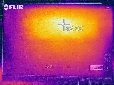 Thermisch beeld onder belasting - onderzijde