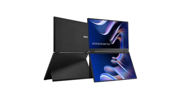 Het ontwerp van de Asus ZenScreen Duo