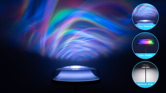 Govee Uplighter vloerlamp drie zones (Afbeelding bron: Govee PR)
