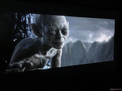 Hoogtepunten zijn gebalanceerd, zolang de helderheid niet is ingesteld op 80% of hoger. (Afbeelding: The Lord of the Rings: The Return of the King van New Line Cinema)