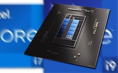 De Intel Alder Lake-HX mobiele processoren kunnen de beste Rocket Lake desktop CPU's bijbenen en zelfs overtreffen. (Afbeelding bron: Intel - bewerkt)