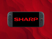 Switch 2-console getoond met lcd-scherm van Sharp