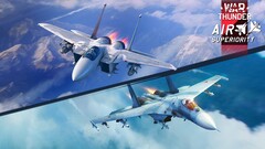 War Thunder 2.33 &quot;Air Superiority&quot; officiële wallpaper (Bron: War Thunder)