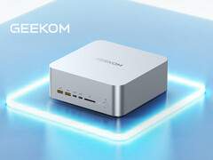Geekom's volgende mini-pc heeft een relatief ingetogen uiterlijk. (Afbeeldingsbron: Geekom)