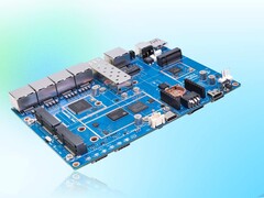 De BPI-R4 Lite is een nieuw ontwikkelbord met veel netwerkconnectiviteitsopties (Afbeelding bron: Banana Pi)