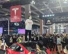 Het is niet de eerste keer dat Tesla-eigenaren protesteren tegen falende remmen in China (afbeelding: CNEVPost) 