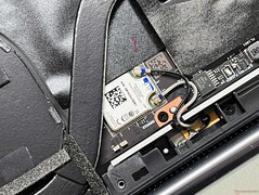 Opgesoldeerde WLAN-module