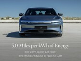 De nieuwe Lucid Air legt 420 mijl af met een 84 kWh batterij (Afbeelding bron: Lucid)