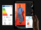 De Apple iPad Pro krijgt de slechtste beoordeling van het nieuwe EU-energielabel. (Afbeeldingsbron: Apple, bewerkt)