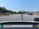 Veiligheidstest Model Y met paspop ter grootte van een kind (afbeelding: Euro NCAP)
