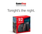 GameStop Nintendo Switch 2 banner voor middernachtelijke lancering (Afbeelding bron: GameStop)